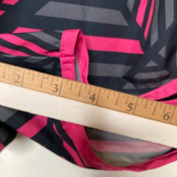 Nike Womens Athletic Shorts Multicolor Geometric Dri Fit Drawstring Waist S - Picture 8 of 12